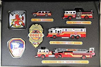 Amazon | CODE3 コード3 1/64 F.D.N.Y. ニューヨーク市消防局 消防車